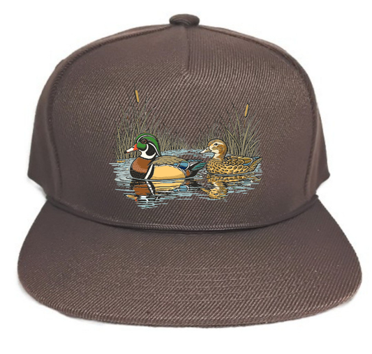 Toddler Baby Kids Snapback Hat - Duck Dog Hunting
