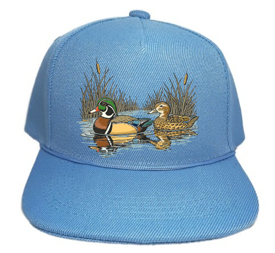 Toddler Baby Kids Snapback Hat - Duck Dog Hunting