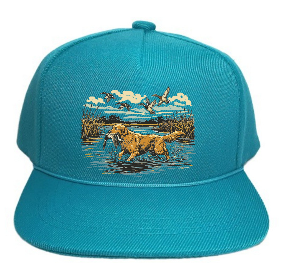 Toddler Baby Kids Snapback Hat - Duck Dog Hunting
