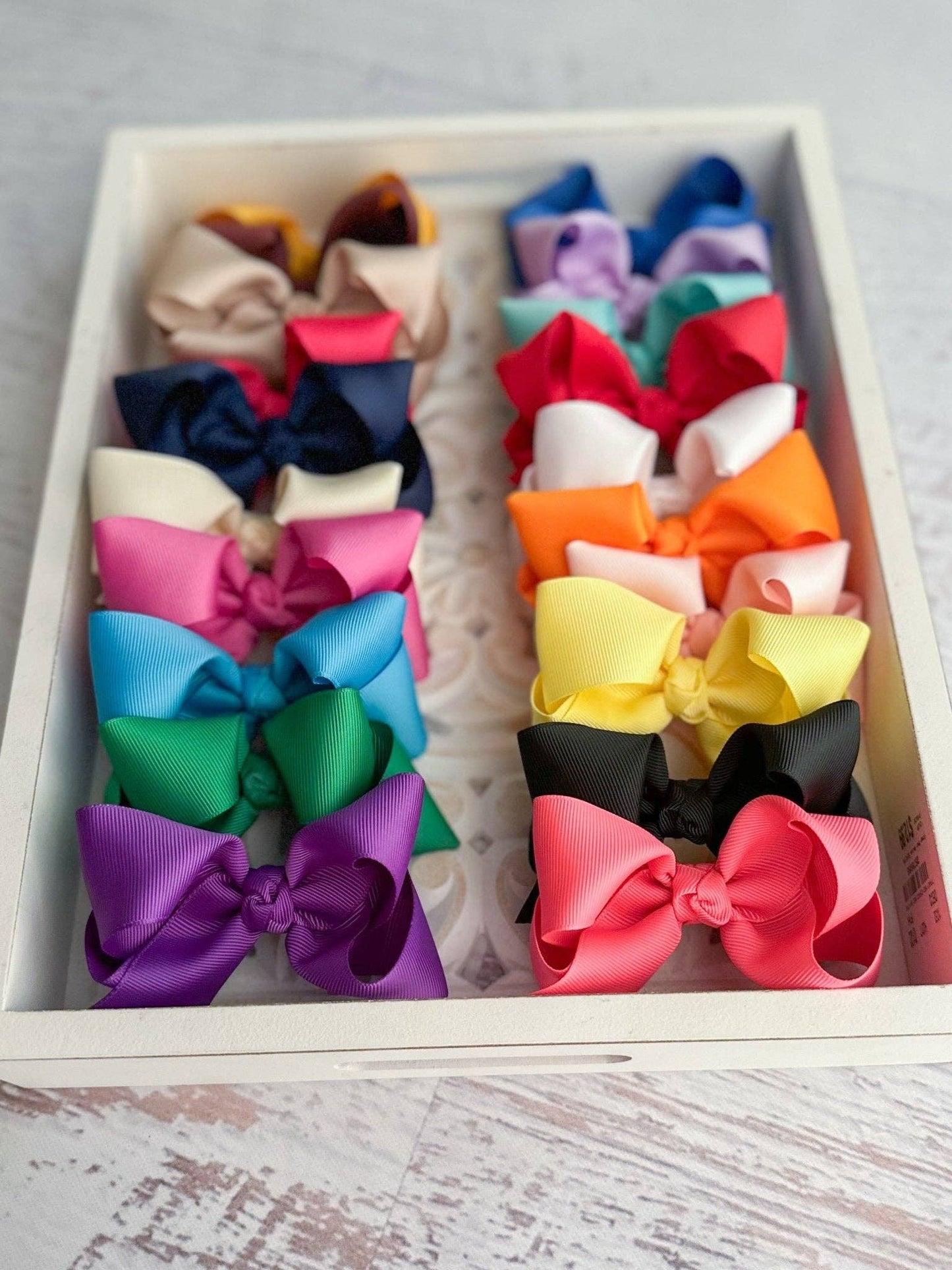4" Essential Grosgrain Hair Bow | Clip or Headband