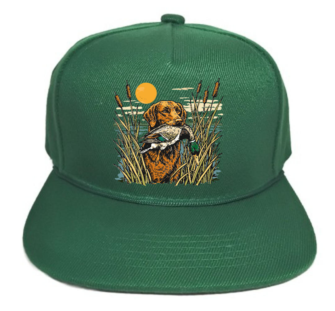 Toddler Baby Kids Snapback Hat - Duck Dog Hunting
