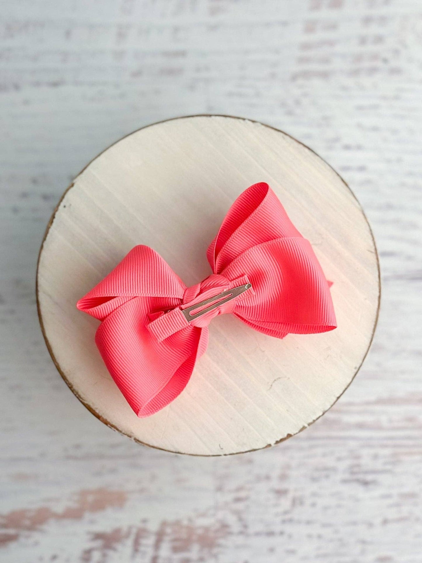 4" Essential Grosgrain Hair Bow | Clip or Headband