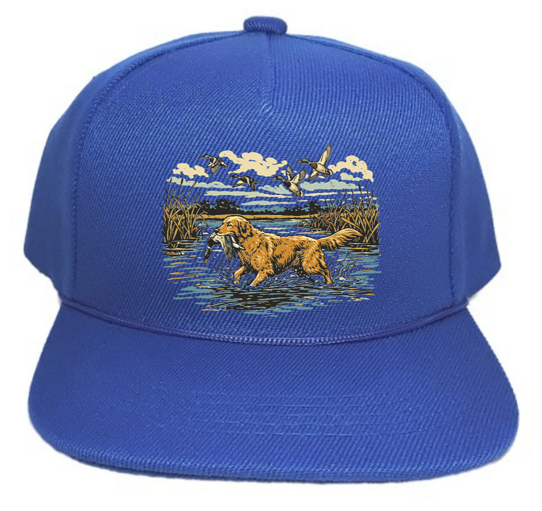 Toddler Baby Kids Snapback Hat - Duck Dog Hunting