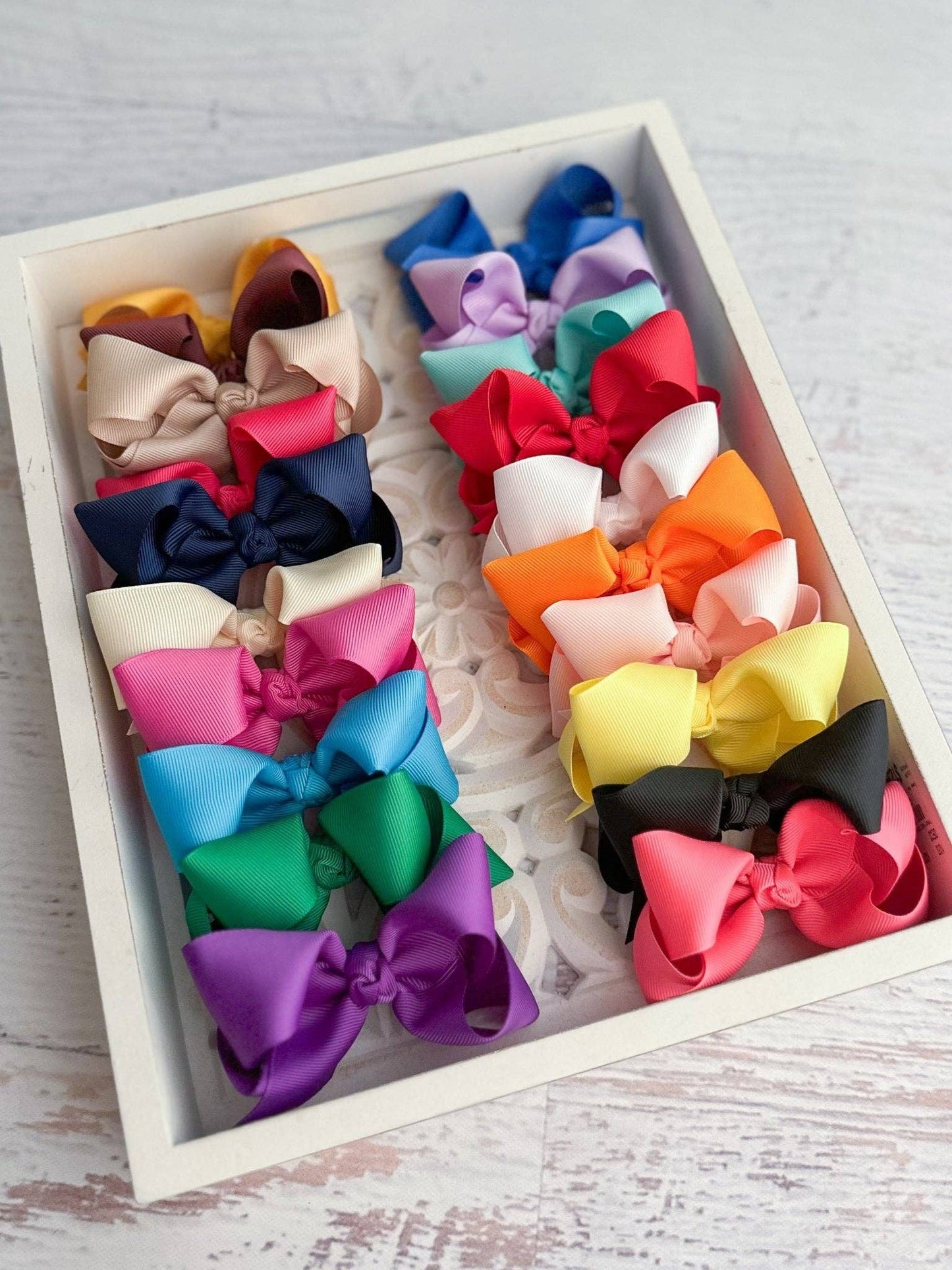 4" Essential Grosgrain Hair Bow | Clip or Headband