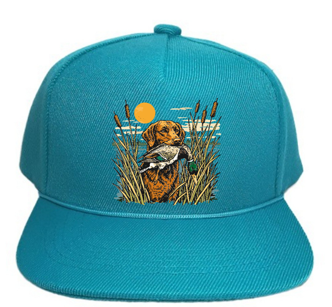 Toddler Baby Kids Snapback Hat - Duck Dog Hunting