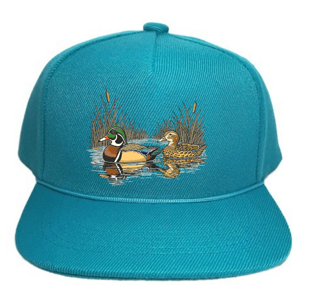 Toddler Baby Kids Snapback Hat - Duck Dog Hunting