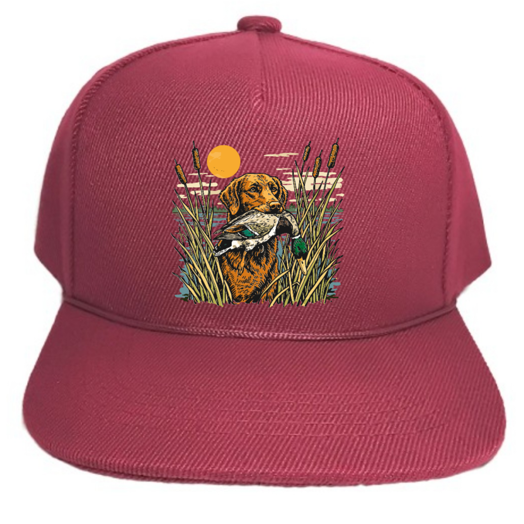 Toddler Baby Kids Snapback Hat - Duck Dog Hunting