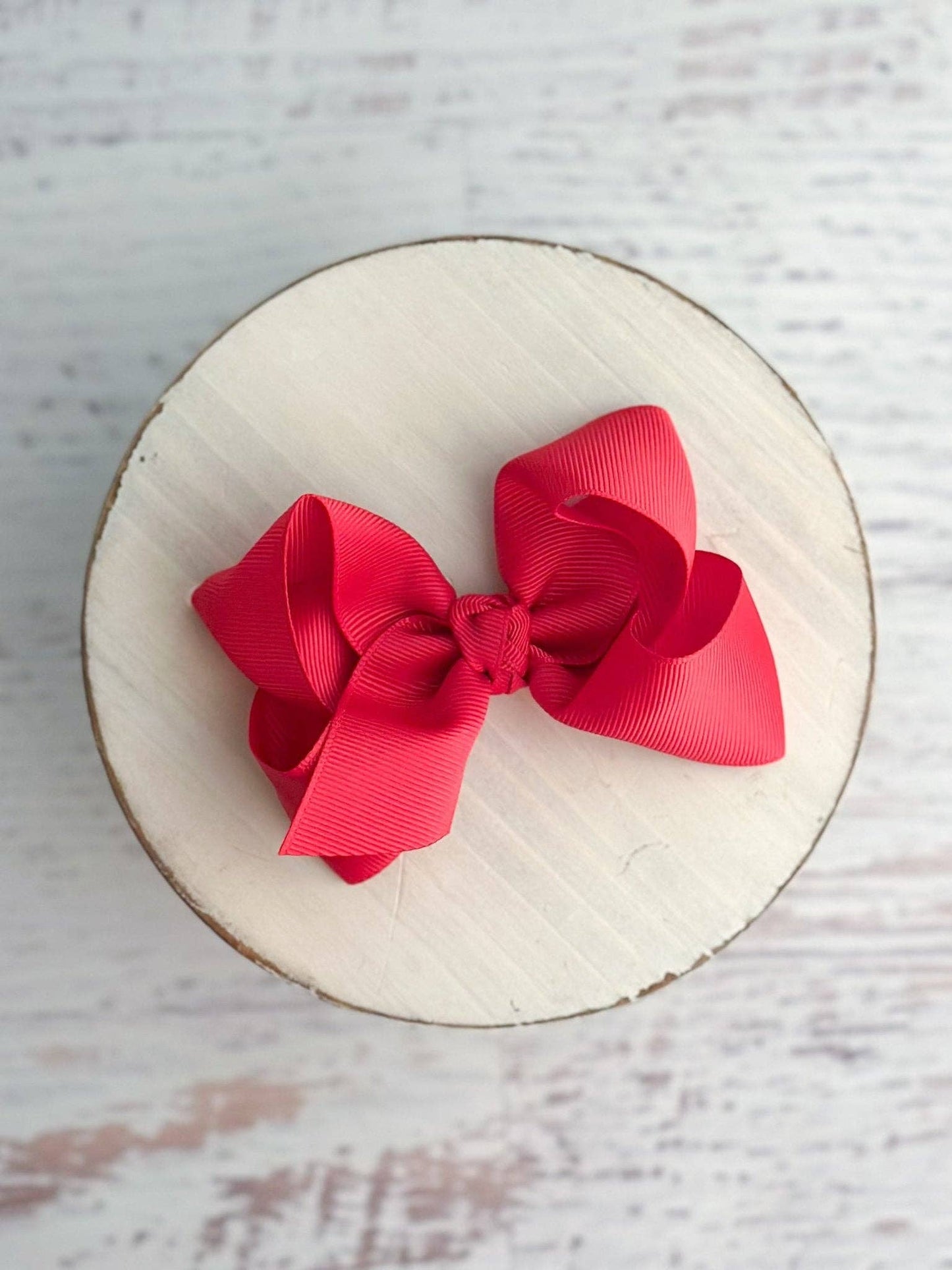 4" Essential Grosgrain Hair Bow | Clip or Headband