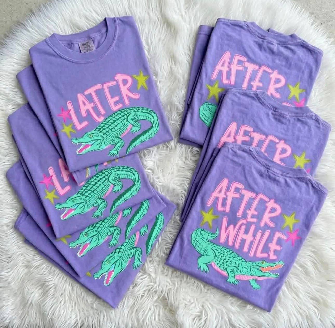 Later Gator, After While Crocodile shirt 