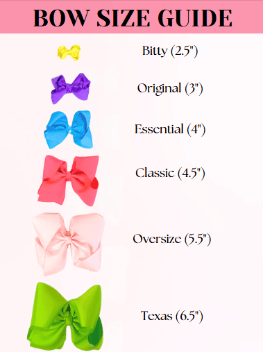 4" Essential Grosgrain Hair Bow | Clip or Headband