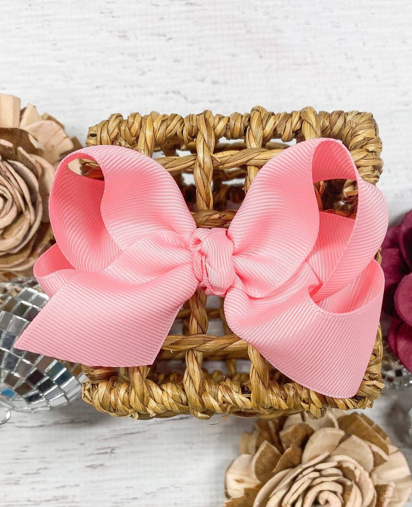4" Essential Grosgrain Hair Bow | Clip or Headband